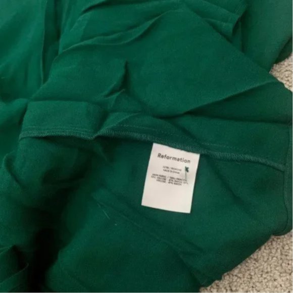 SALE!! Reformation Garvin- Emerald - Picture 7 of 8